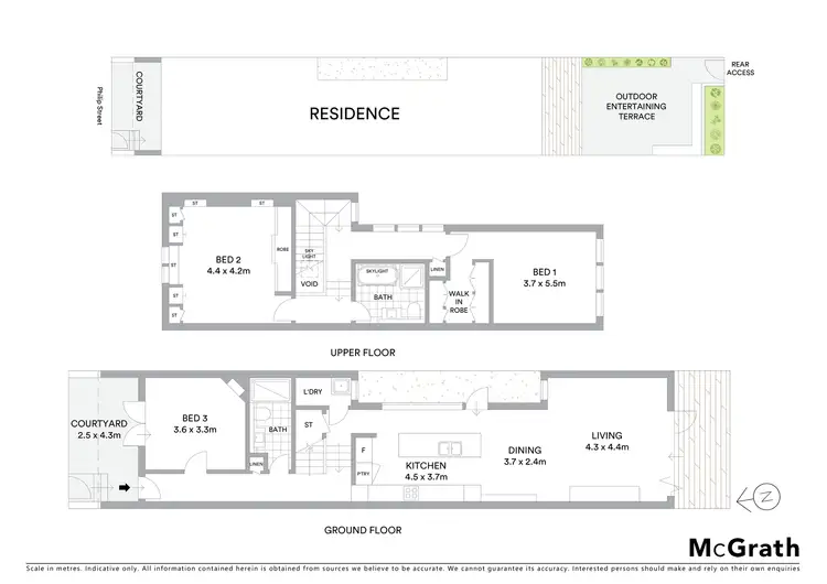 Floorplan of Homely house listing, 21 Philip Street, Bondi NSW 2026