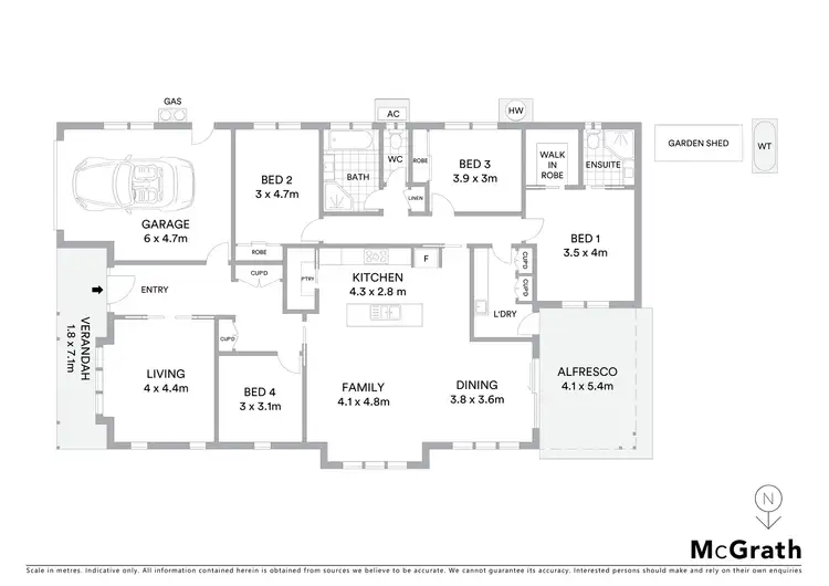 Floorplan of Homely house listing, 16 Robertson Street, Mudgee NSW 2850