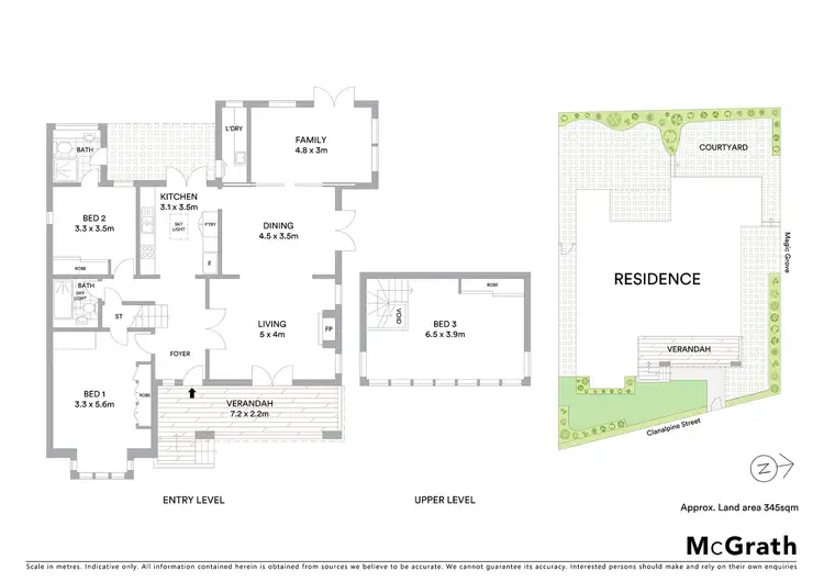 Floorplan of Homely house listing, 34A Clanalpine Street, Mosman NSW 2088