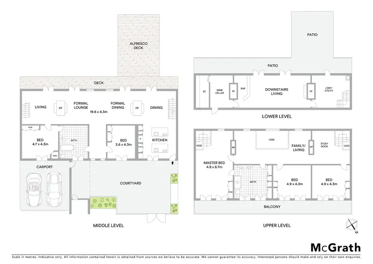 Floorplan of Homely house listing, 50 Upper Cairns Terrace, Paddington QLD 4064