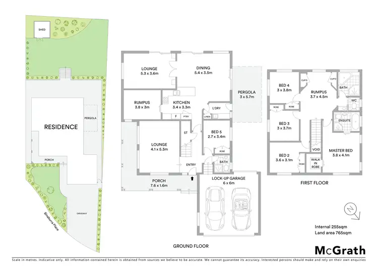Floorplan of Homely house listing, 8 Binaburra Place, Karabar NSW 2620