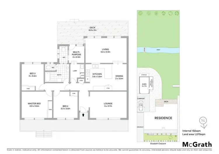 Floorplan of Homely house listing, 12 Elizabeth Crescent, Queanbeyan East NSW 2620