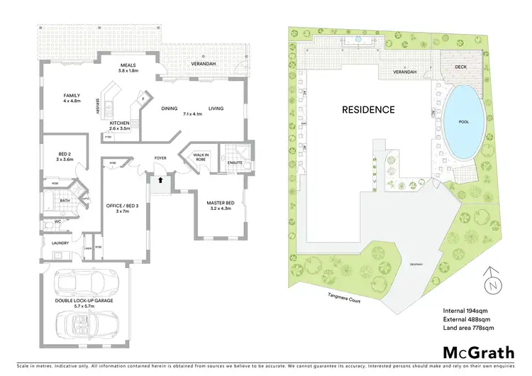 Floorplan of Homely house listing, 16 Tangmere Court, Noosa Heads QLD 4567