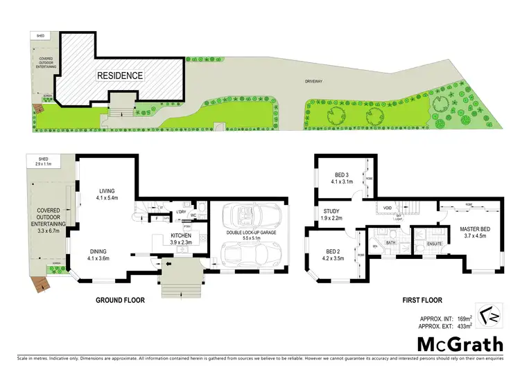 Floorplan of Homely semi-detached listing, 9 Daveney Way, West Pennant Hills NSW 2125