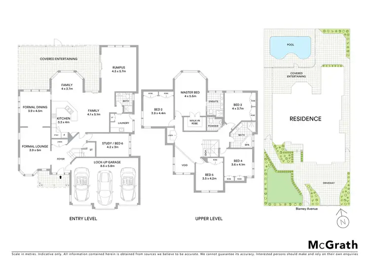 Floorplan of Homely house listing, 40 Blarney Avenue, Killarney Heights NSW 2087
