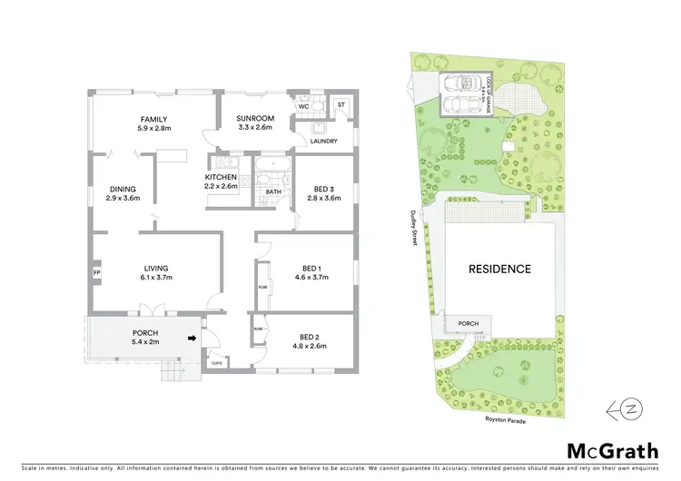 Floorplan of Homely house listing, 18 Royston Parade, Asquith NSW 2077