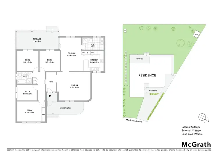 Floorplan of Homely house listing, 10 Macarthur Avenue, Pagewood NSW 2035