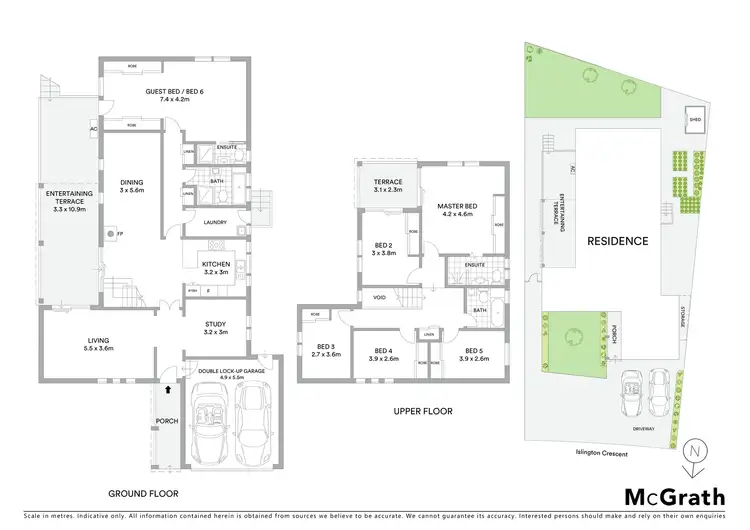 Floorplan of Homely house listing, 5 Islington Crescent, Greenacre NSW 2190