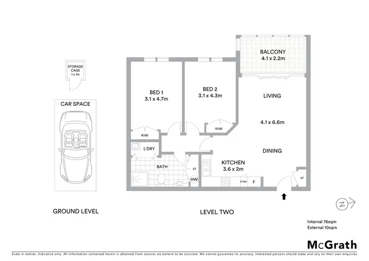Floorplan of Homely apartment listing, 11/20 French Street, Footscray VIC 3011