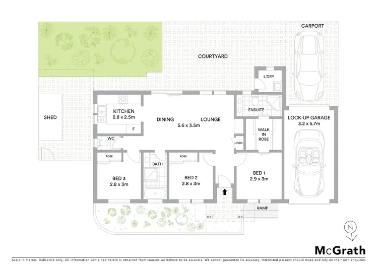 Floorplan of Homely villa listing, 3/31 Highland Avenue, Bankstown NSW 2200