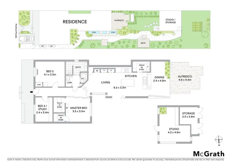 Floorplan of Homely house listing, 16 Pentland Parade, Seddon VIC 3011