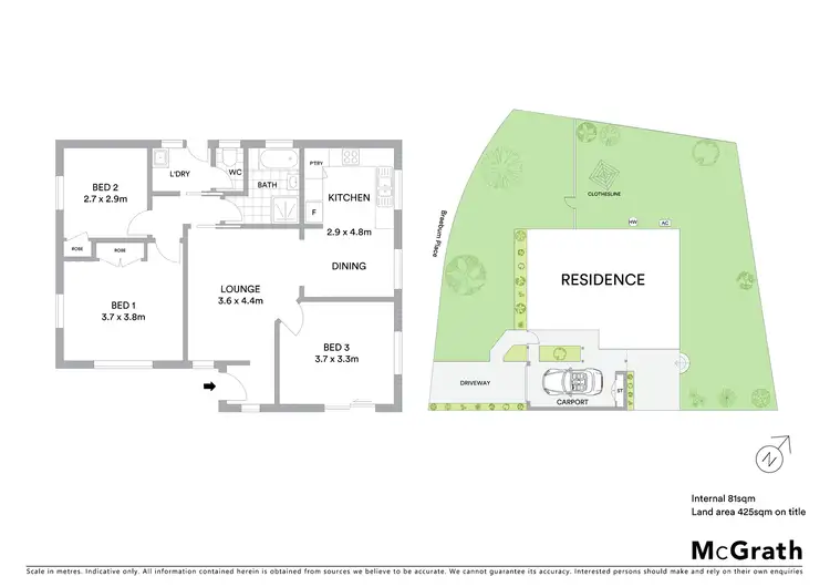Floorplan of Homely house listing, 10A Havilah Terrace, Mudgee NSW 2850