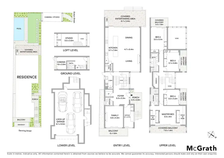 Floorplan of Homely house listing, 34 Denning Street, South Coogee NSW 2034