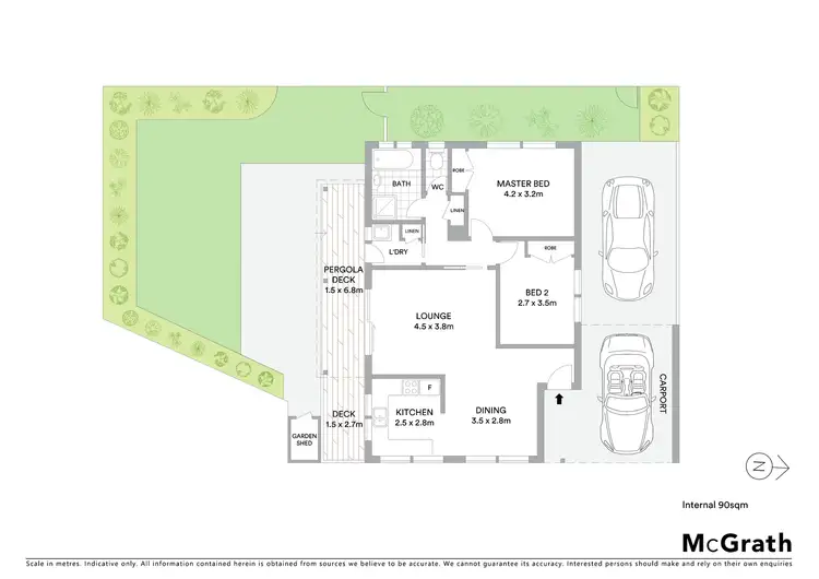 Floorplan of Homely townhouse listing, 3/9 Walker Crescent, Jerrabomberra NSW 2619