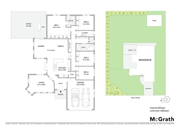 Floorplan of Homely house listing, 9 Stuart Street, Gulgong NSW 2852