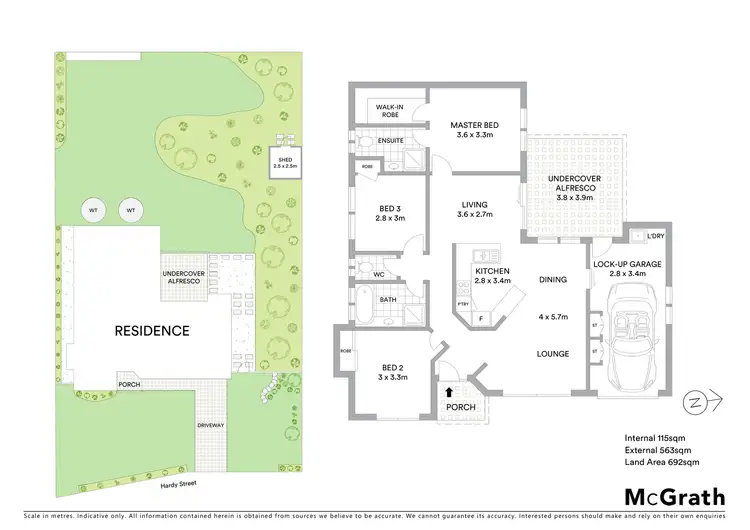 Floorplan of Homely house listing, 15 Hardy Street, Sunrise Beach QLD 4567