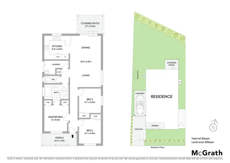 Floorplan of Homely house listing, 9 Berkshire Place, Springfield Lakes QLD 4300