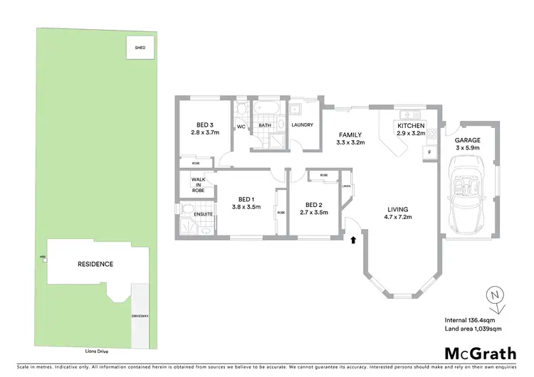 Floorplan of Homely house listing, 28 Lions Drive, Mudgee NSW 2850