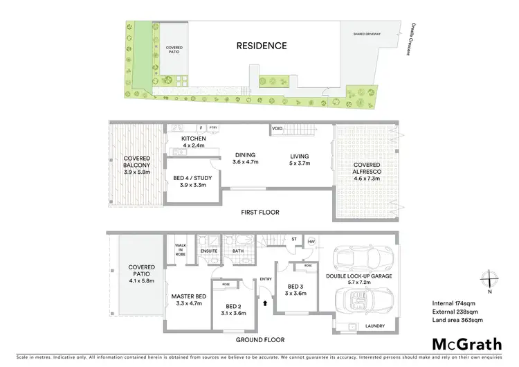 Floorplan of Homely semi-detached listing, 2/32 Orealla Crescent, Sunrise Beach QLD 4567