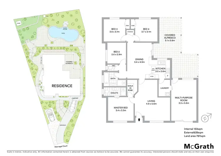 Floorplan of Homely house listing, 7 Warragai Court, Noosa Heads QLD 4567
