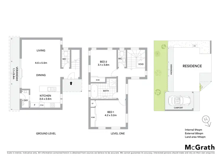 Floorplan of Homely townhouse listing, 20/23 Soudan Road, West Footscray VIC 3012