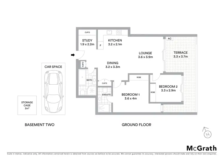 Floorplan of Homely apartment listing, 23/16 Park Avenue, Waitara NSW 2077