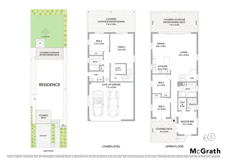 Floorplan of Homely house listing, 6 Bank Street, Windsor QLD 4030