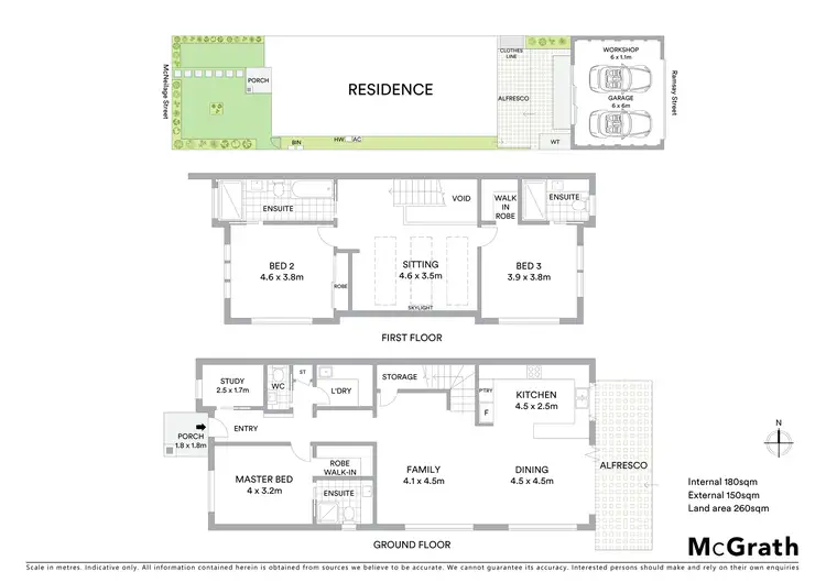 Floorplan of Homely townhouse listing, 16 McNeilage Street, Spotswood VIC 3015