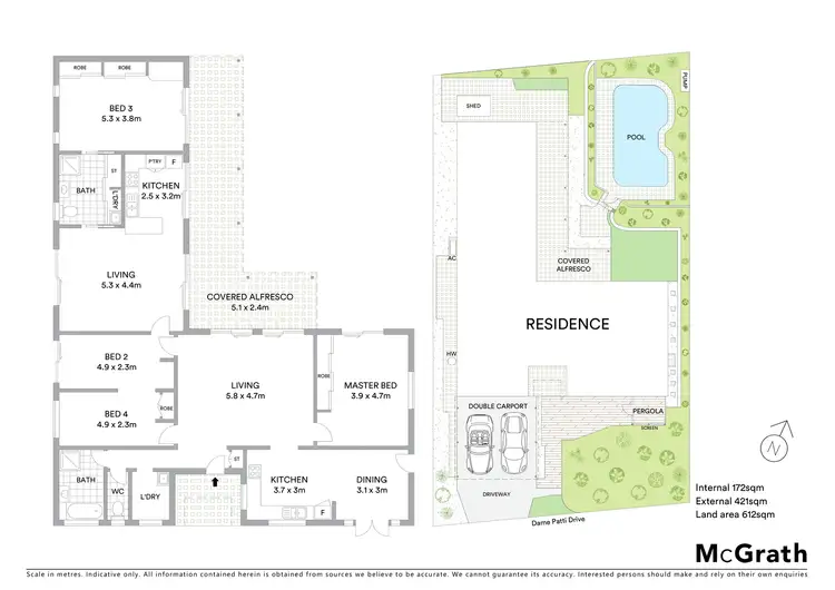 Floorplan of Homely house listing, 30 Dame Patti Drive, Sunrise Beach QLD 4567