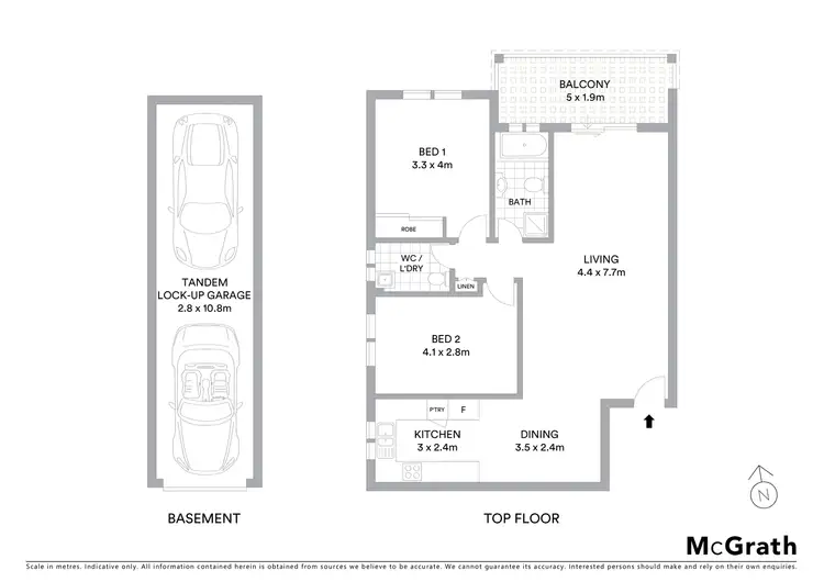Floorplan of Homely apartment listing, 19/78 Brancourt Avenue, Yagoona NSW 2199