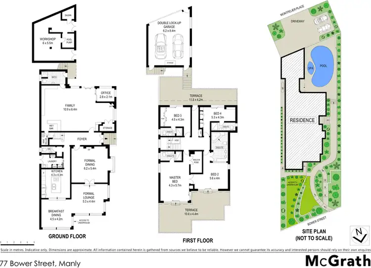 Floorplan of Homely house listing, 77 Bower Street, Manly NSW 2095