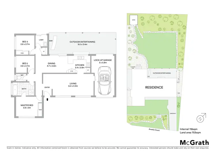 Floorplan of Homely house listing, 15 Amelia Court, Camira QLD 4300