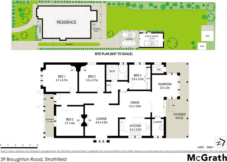 Floorplan of Homely house listing, 39 Broughton Road, Strathfield NSW 2135