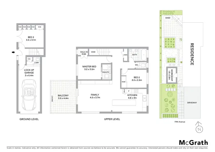 Floorplan of Homely townhouse listing, 2/70 Fifth Avenue, Wilston QLD 4051