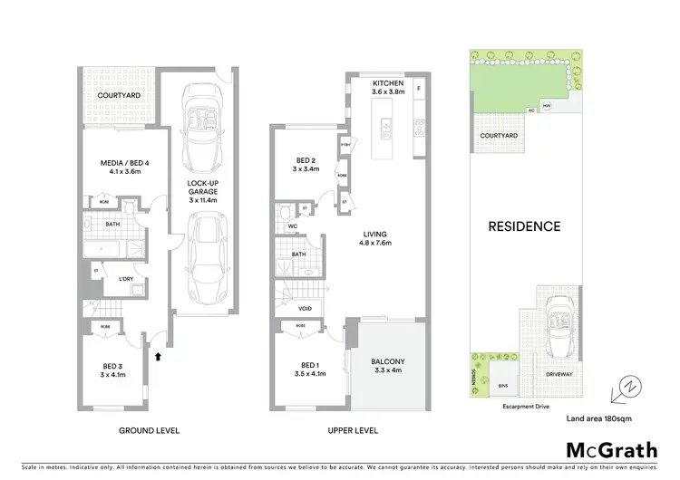 Floorplan of Homely house listing, 22 Escarpment Drive, Springfield QLD 4300
