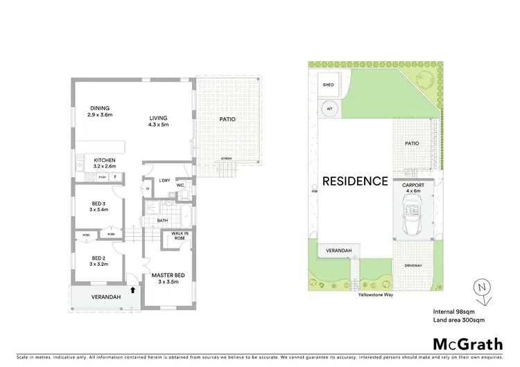 Floorplan of Homely house listing, 21 Yellowstone Way, Springfield Lakes QLD 4300