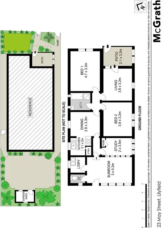 Floorplan of Homely house listing, 23 May Street, Lilyfield NSW 2040