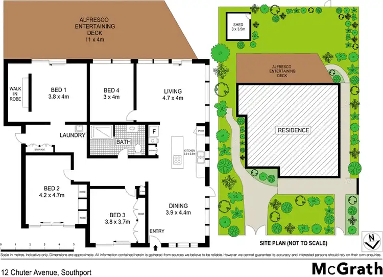 Floorplan of Homely house listing, 12 Chuter Avenue, Southport QLD 4215
