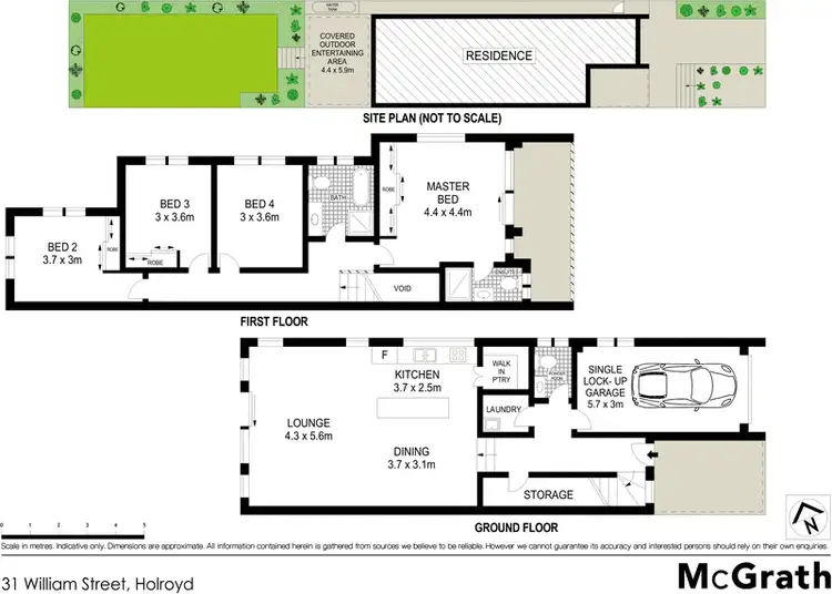 Floorplan of Homely house listing, 2/31 William Street, Holroyd NSW 2142