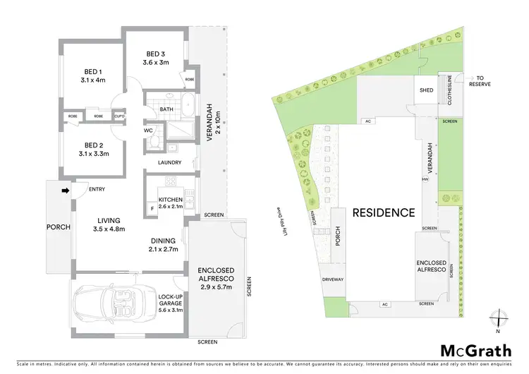 Floorplan of Homely semi-detached listing, 32 Lilly Pilly Drive, Banora Point NSW 2486