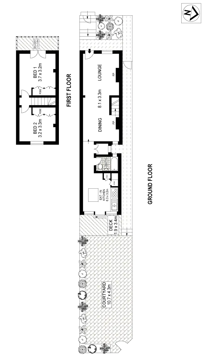 Floorplan of Homely house listing, 25 Waverley Street, Randwick NSW 2031