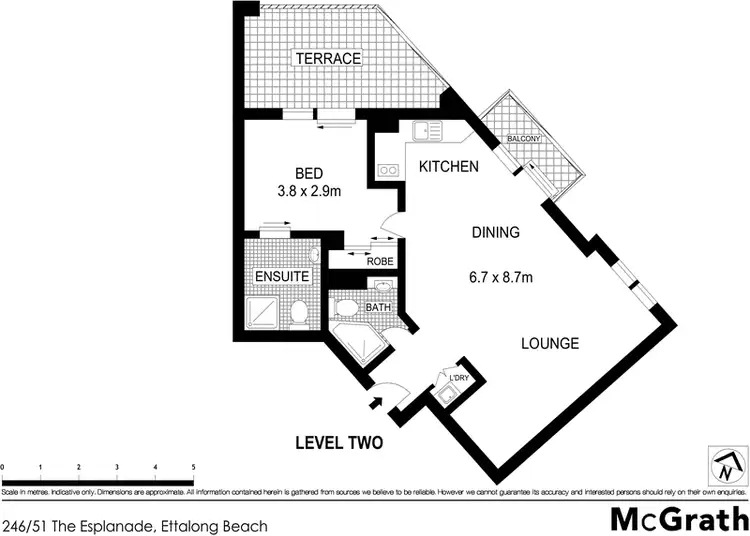 Floorplan of Homely apartment listing, 246/51 The Esplanade, Ettalong Beach NSW 2257