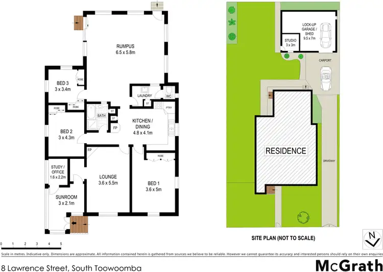 Floorplan of Homely house listing, 8 Lawrence Street, South Toowoomba QLD 4350