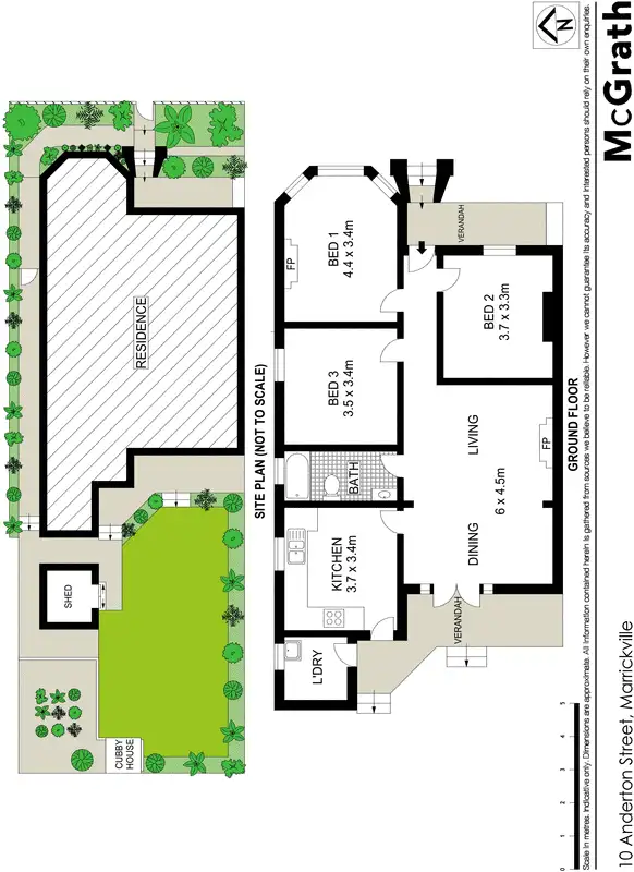 Floorplan of Homely house listing, 10 Anderton Street, Marrickville NSW 2204