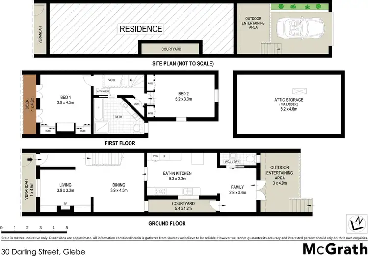 Floorplan of Homely house listing, 30 Darling Street, Glebe NSW 2037