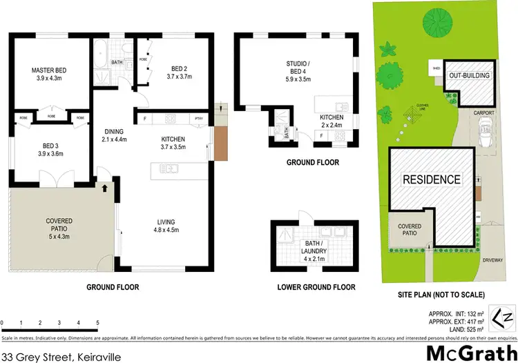 Floorplan of Homely house listing, 33 Grey Street, Keiraville NSW 2500