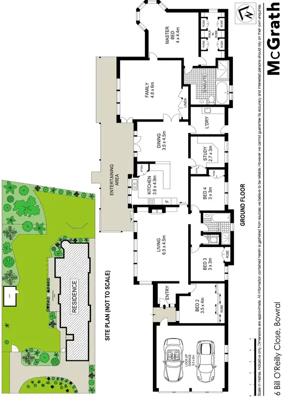 Floorplan of Homely house listing, 6 Bill O'Reilly Close, Bowral NSW 2576