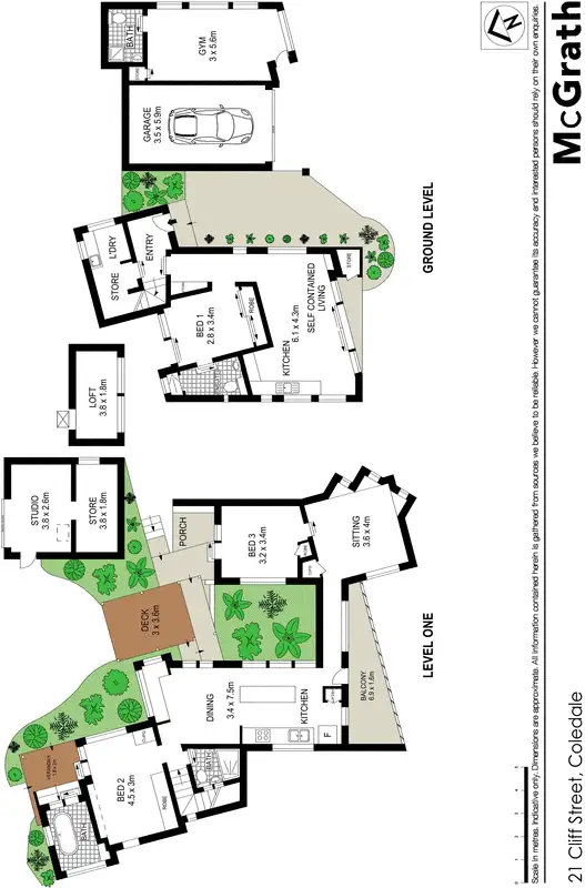 Floorplan of Homely house listing, 21 Cliff Street, Coledale NSW 2515
