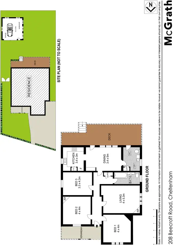 Floorplan of Homely house listing, 208 Beecroft Road, Cheltenham NSW 2119
