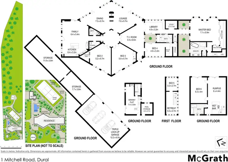 Floorplan of Homely house listing, 1 Mitchell Road, Dural NSW 2158
